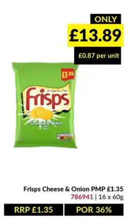 Musgrave MarketPlace Frisps Cheese & Onion offer