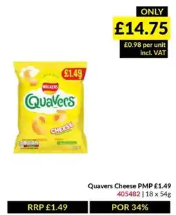 Musgrave MarketPlace Walkers Quavers Cheese offer