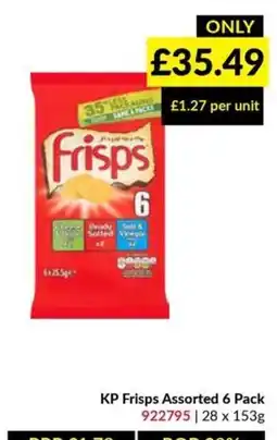 Musgrave MarketPlace Kp Frisps assorted offer