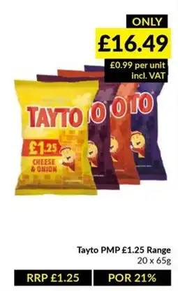 Musgrave MarketPlace Tayto offer