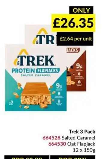 Trek protein flapjack