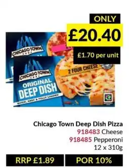 Musgrave MarketPlace Chicago Town deep dish pizza offer
