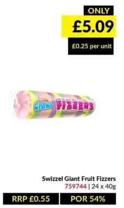 Musgrave MarketPlace Swizzel giant fruit fizzers offer