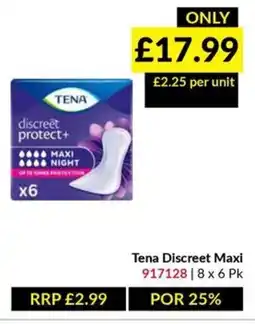 Musgrave MarketPlace Tena Discreet Maxi offer