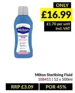 Musgrave MarketPlace Milton sterilising fluid offer