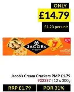 Musgrave MarketPlace Jacob's cream crackers offer