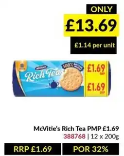 Musgrave MarketPlace McVitie's Rich Tea offer