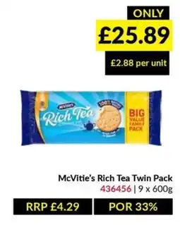 Musgrave MarketPlace McVitie's Rich Tea Twin Pack offer