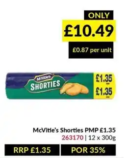 Musgrave MarketPlace McVitie's Shorties offer