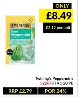 Musgrave MarketPlace Twinings peppermint offer