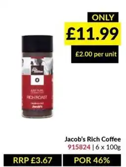 Musgrave MarketPlace Jacob's rich coffee offer