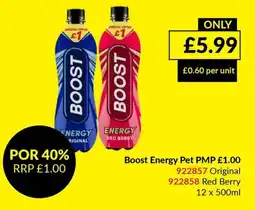 Musgrave MarketPlace Boost energy offer