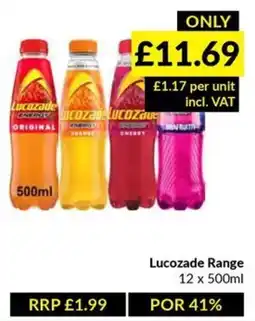 Musgrave MarketPlace Lucozade Range offer
