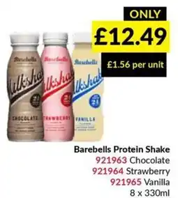 Musgrave MarketPlace Barebells protein shake offer