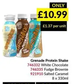 Musgrave MarketPlace Grenade protein shake offer