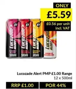 Musgrave MarketPlace Lucozade Alert offer