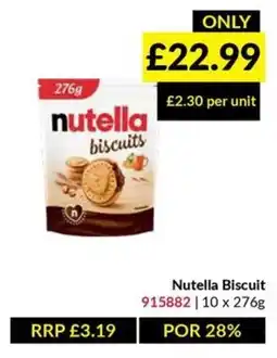 Musgrave MarketPlace Nutella biscuits offer