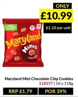 Musgrave MarketPlace Maryland mini chocolate chip cookies offer