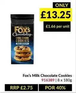 Musgrave MarketPlace Fox's milk chocolate cookies offer