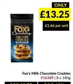 Musgrave MarketPlace Fox's milk chocolate cookies offer