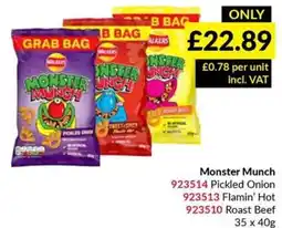 Musgrave MarketPlace Monster Munch offer