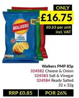 Musgrave MarketPlace Walkers cheese & onion offer