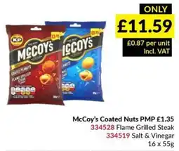 Musgrave MarketPlace McCoy's Coated Nuts offer