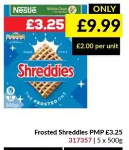 Musgrave MarketPlace Nestle frosted shreddies offer