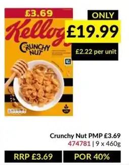 Musgrave MarketPlace Kellogg crunchy nut offer