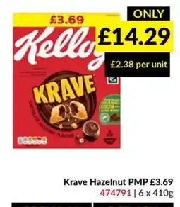 Musgrave MarketPlace Kellogg's krave hazelnut offer