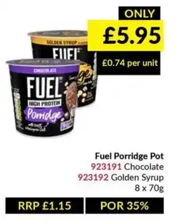Musgrave MarketPlace Fuel porridge pot chocolate offer