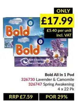 Musgrave MarketPlace Bold all in 1 pod offer