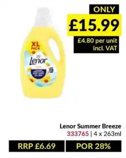 Musgrave MarketPlace Lenor summer breeze offer