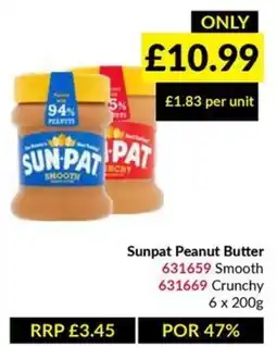 Musgrave MarketPlace Sunpat peanut butter offer