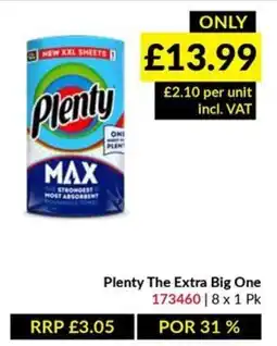 Musgrave MarketPlace Plenty the extra big one offer