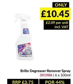 Musgrave MarketPlace Brillo degreaser remover spray offer