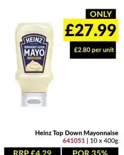 Musgrave MarketPlace Heinz top down mayonnaise offer