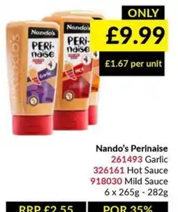 Musgrave MarketPlace Nando's Perinaise offer