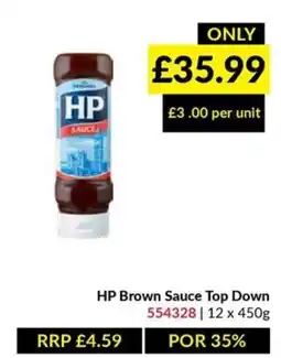 Musgrave MarketPlace Hp brown sauce top down offer