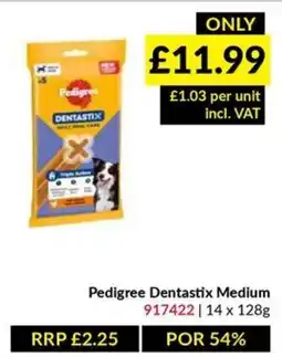 Musgrave MarketPlace Pedigree Dentastix Medium offer