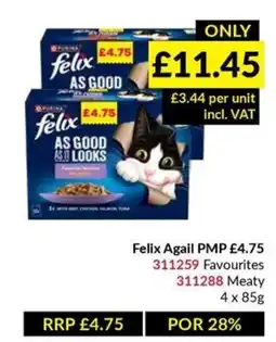 Musgrave MarketPlace Felix Agail PMP Favourites offer