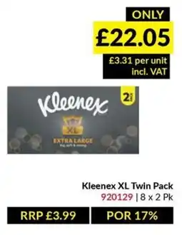 Musgrave MarketPlace Kleenex xl twin pack offer