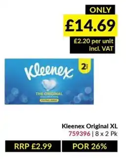 Musgrave MarketPlace Kleenex Original XL offer