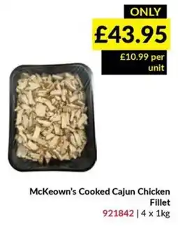 Musgrave MarketPlace McKeown's Cooked Cajun Chicken Fillet offer