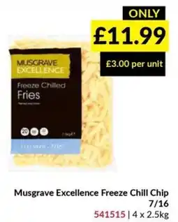 Musgrave MarketPlace Musgrave Excellence Freeze Chill Chip offer