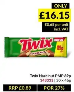 Musgrave MarketPlace Twix hazelnut offer