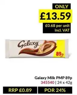 Musgrave MarketPlace Galaxy milk offer
