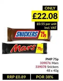 Musgrave MarketPlace Mars Snickers offer