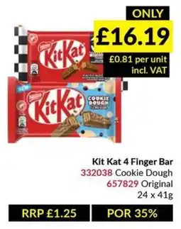Musgrave MarketPlace Kit Kat 4 Finger Bar offer
