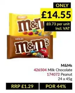 Musgrave MarketPlace M&Ms Milk Chocolate offer